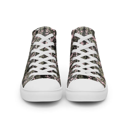 Men’s high top canvas shoes