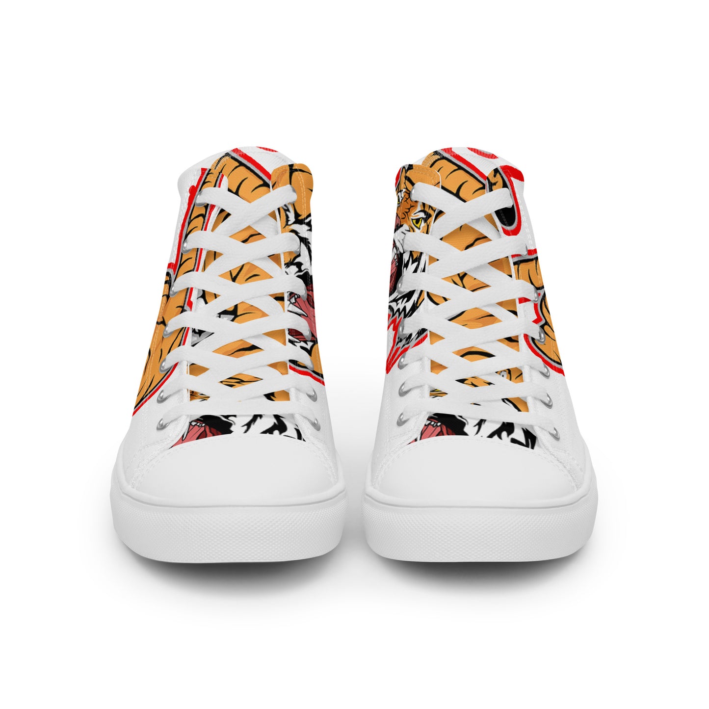 Men’s high top canvas shoes