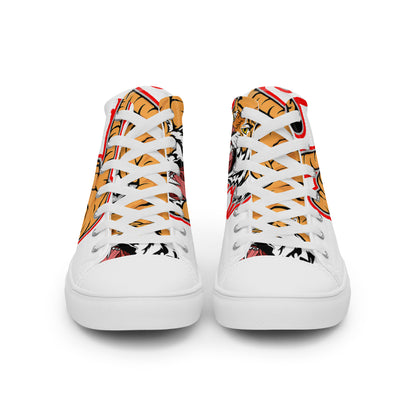 Men’s high top canvas shoes