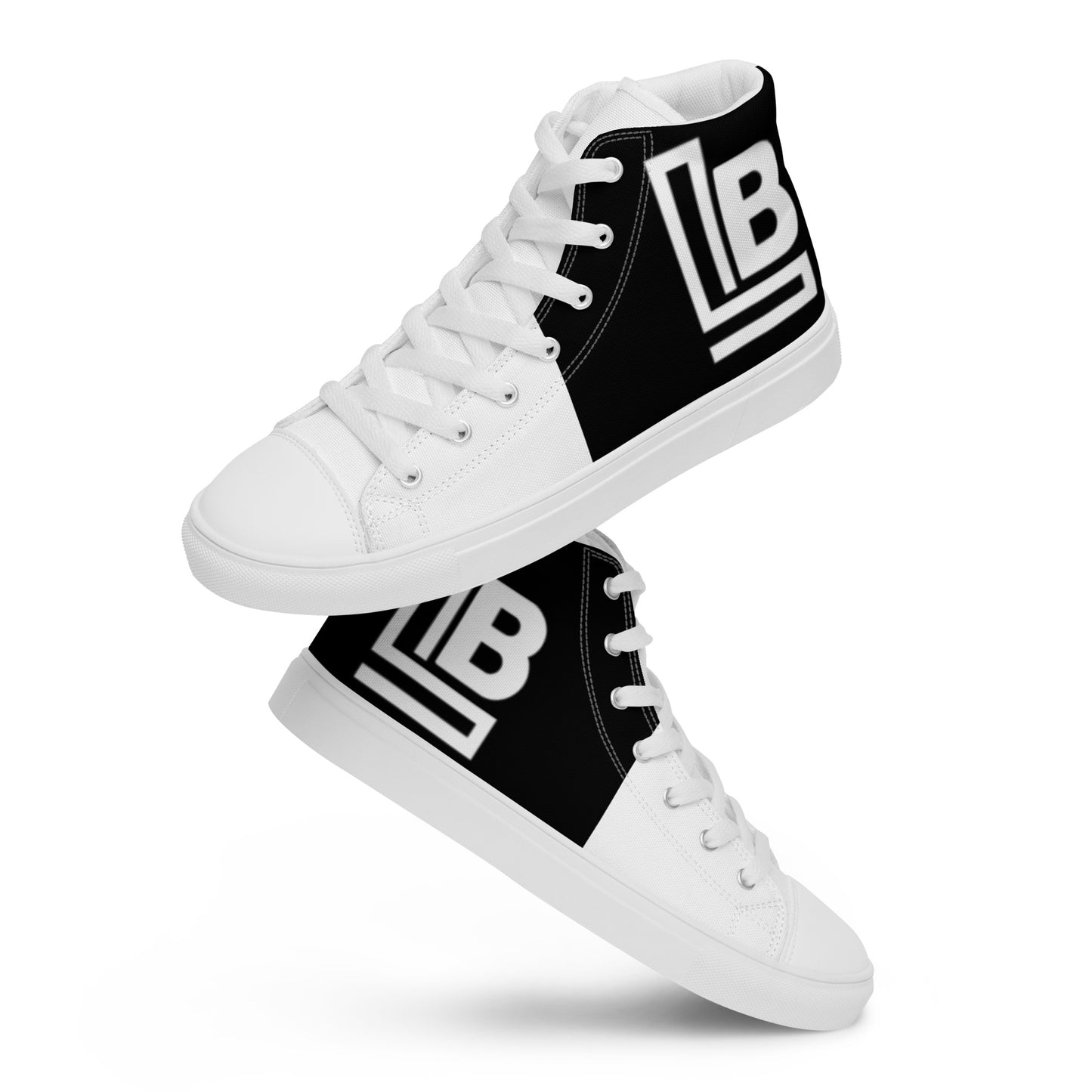 Men’s high top canvas shoes