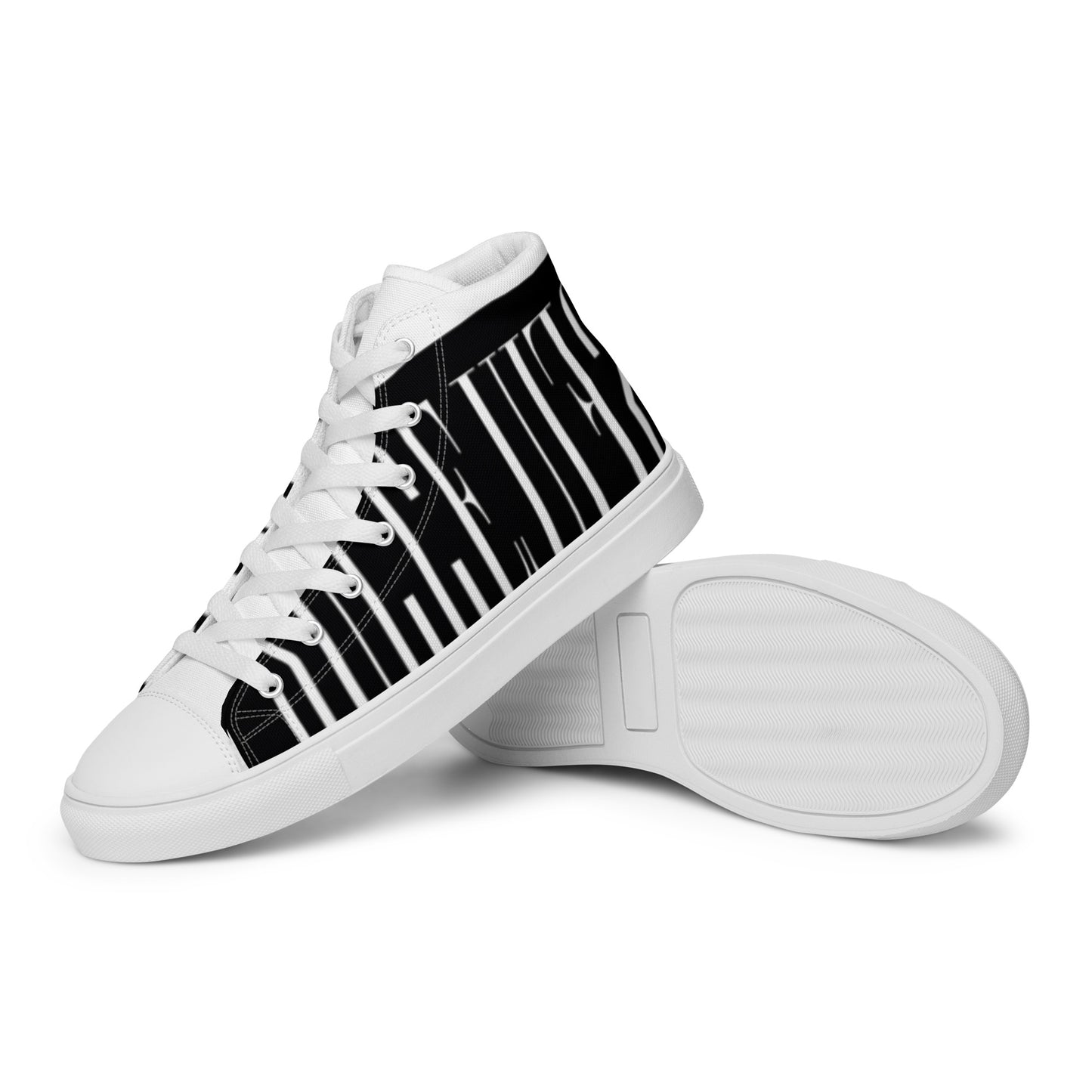 Men’s high top canvas shoes