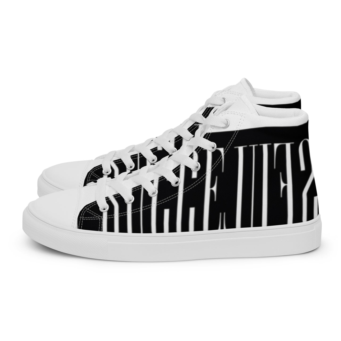 Men’s high top canvas shoes