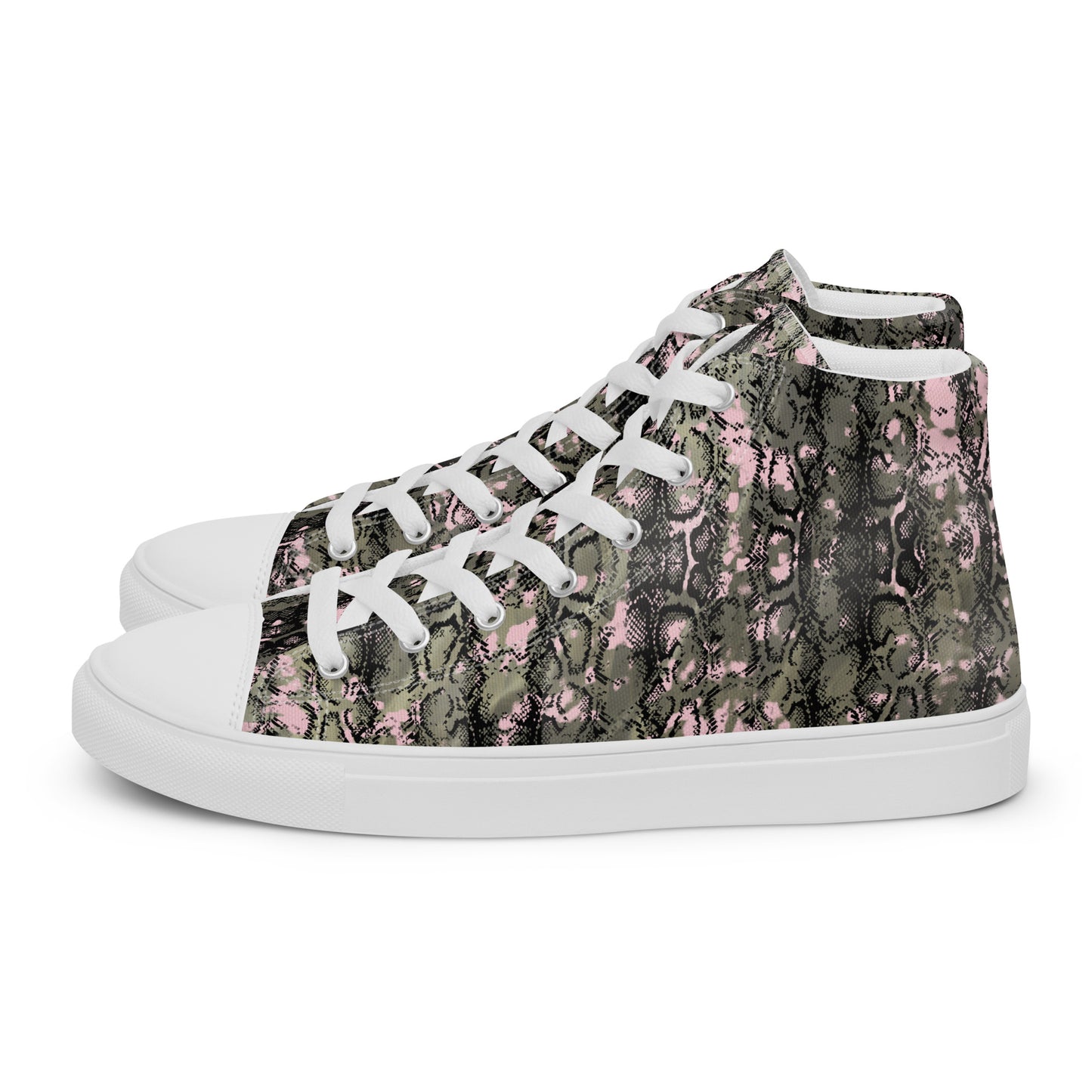 Men’s high top canvas shoes