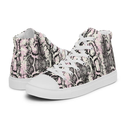 Men’s high top canvas shoes