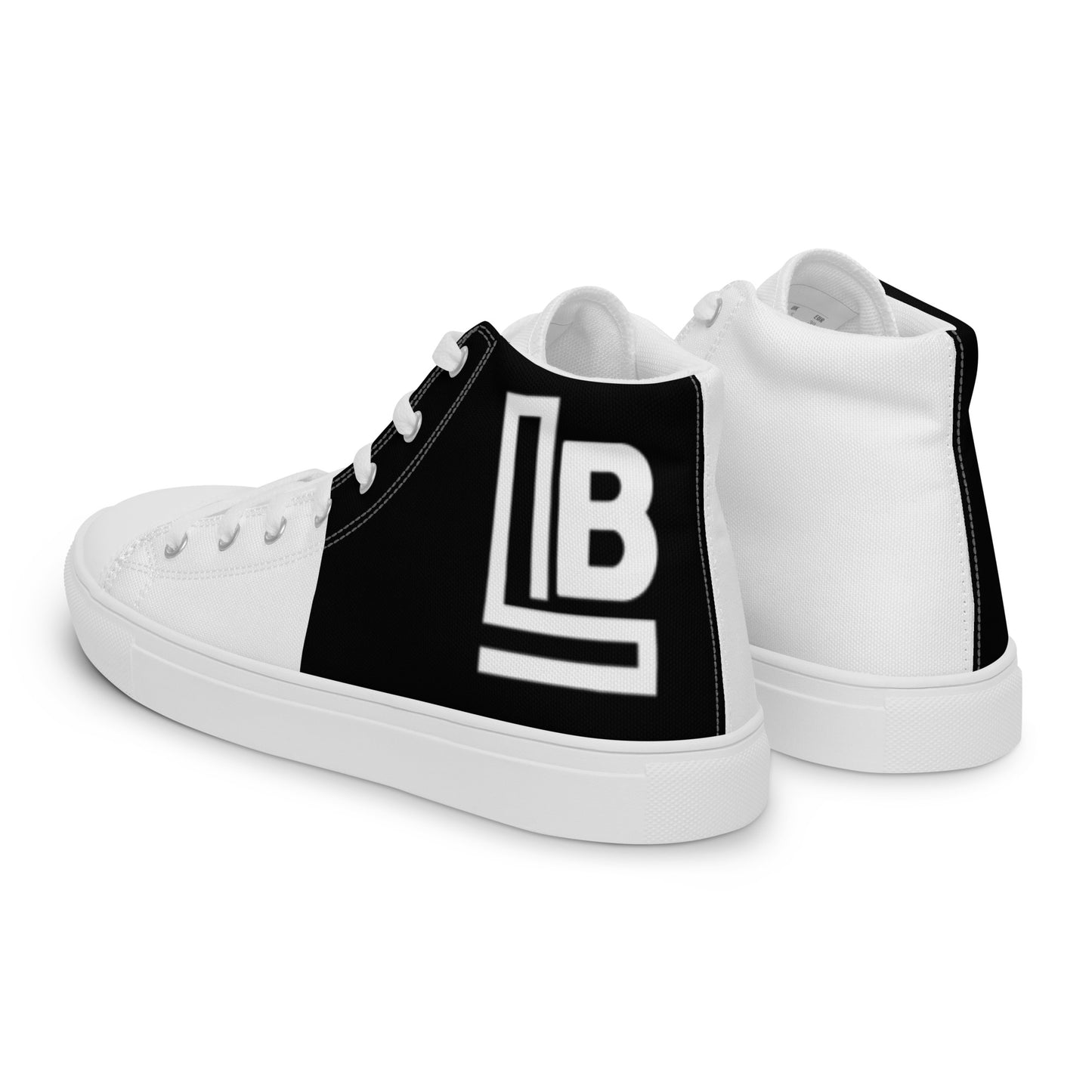 Men’s high top canvas shoes