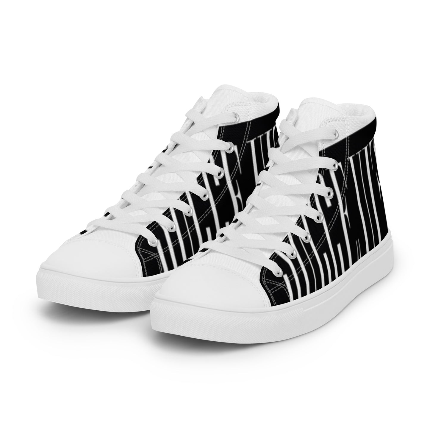 Men’s high top canvas shoes