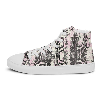 Men’s high top canvas shoes