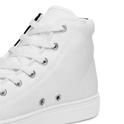 Men’s high top canvas shoes