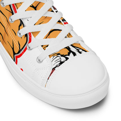 Men’s high top canvas shoes