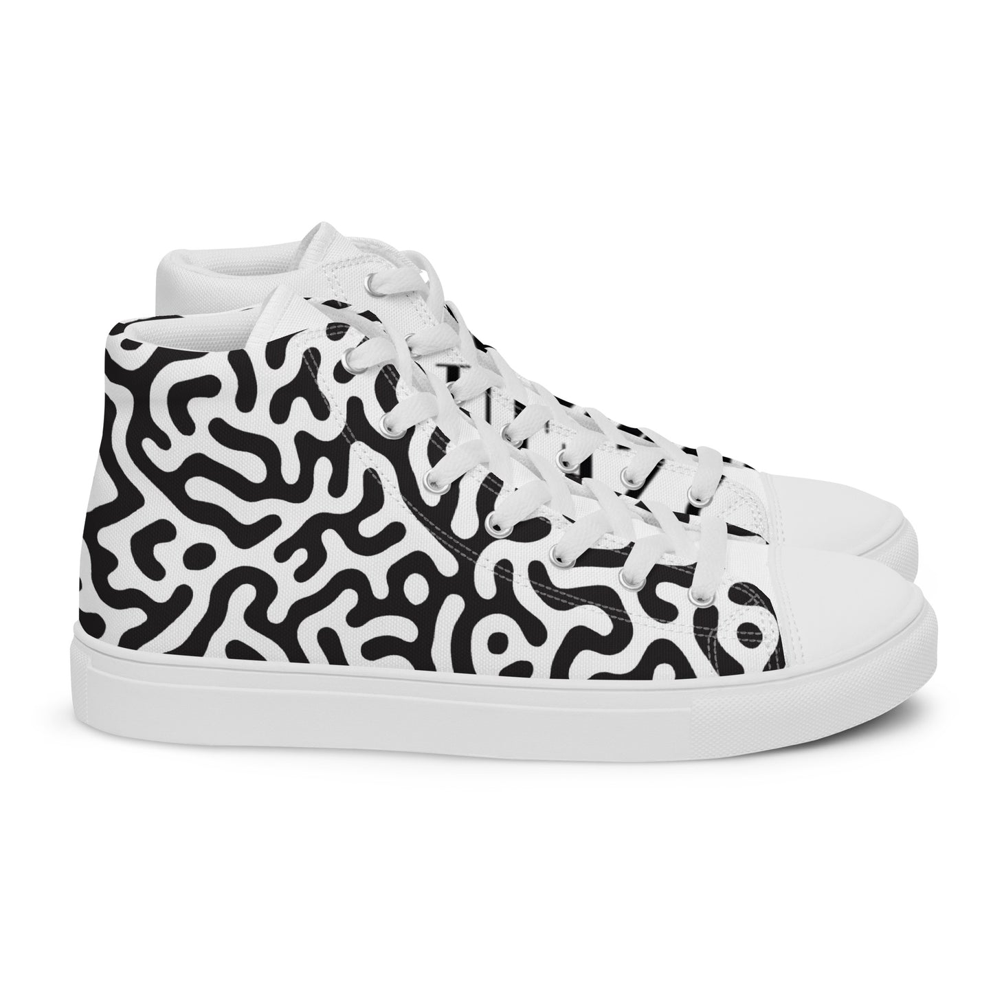 Men’s high top canvas shoes