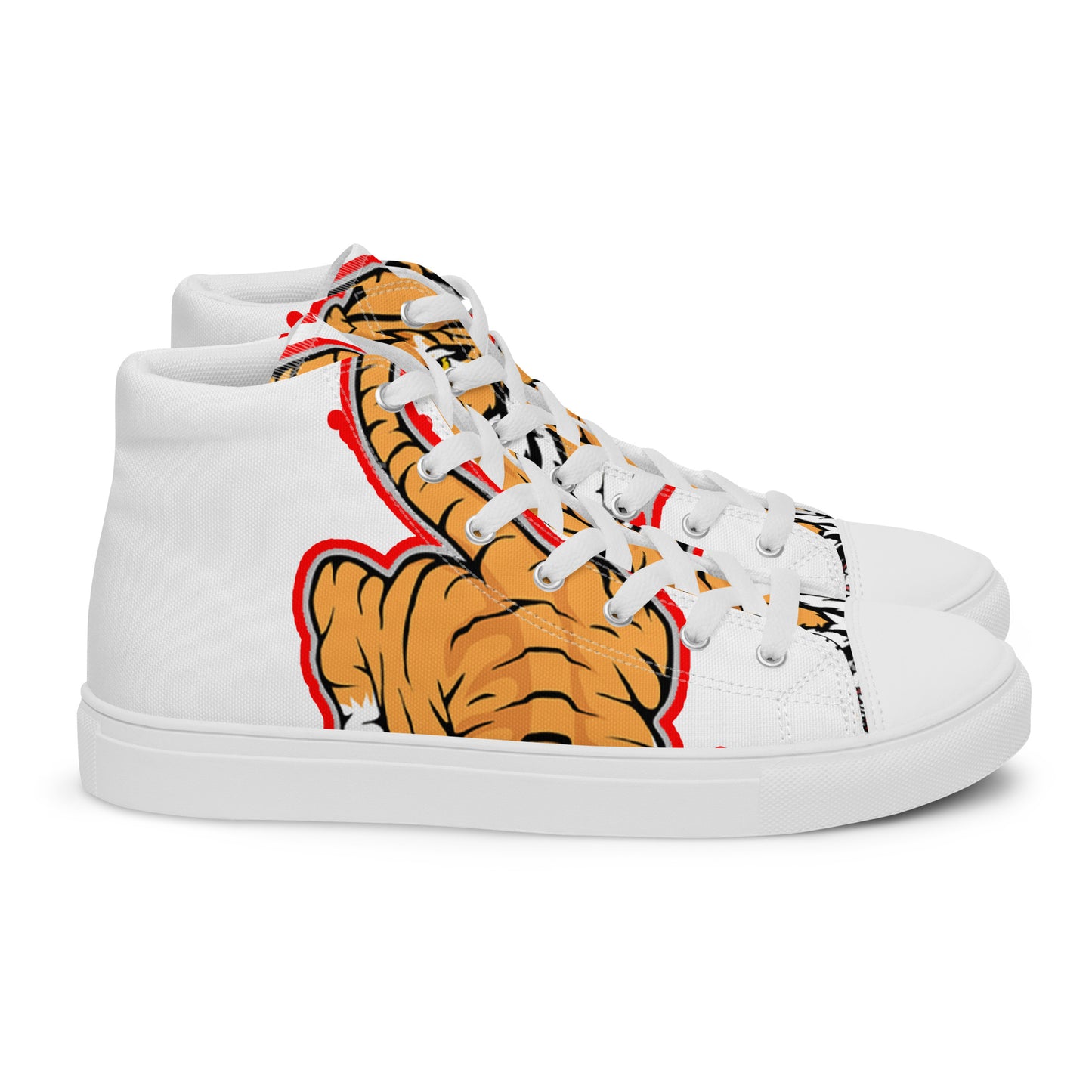 Men’s high top canvas shoes