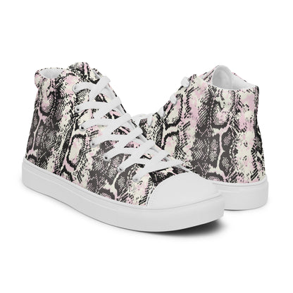 Men’s high top canvas shoes