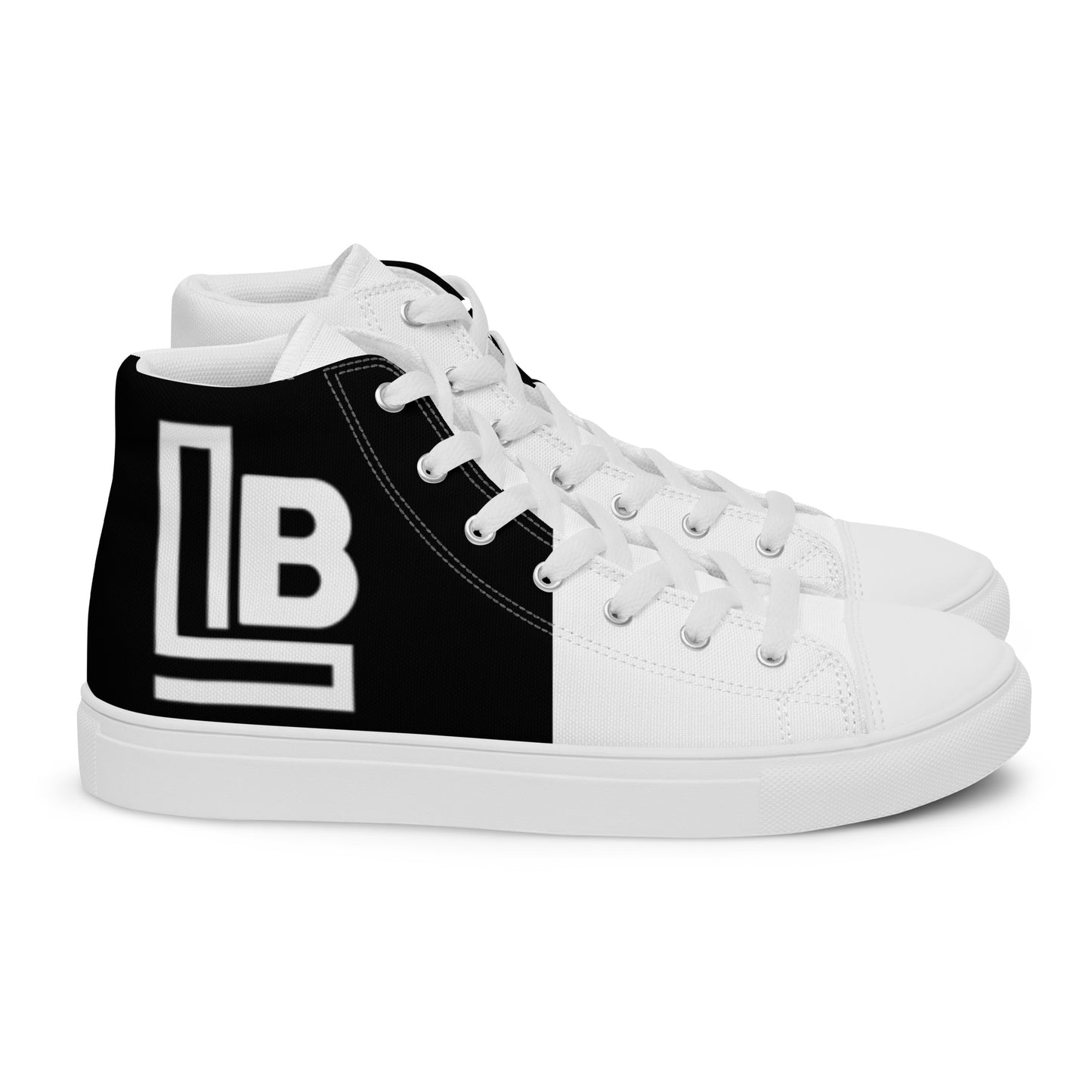 Men’s high top canvas shoes