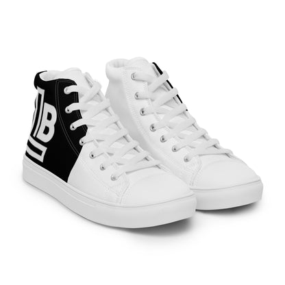 Men’s high top canvas shoes