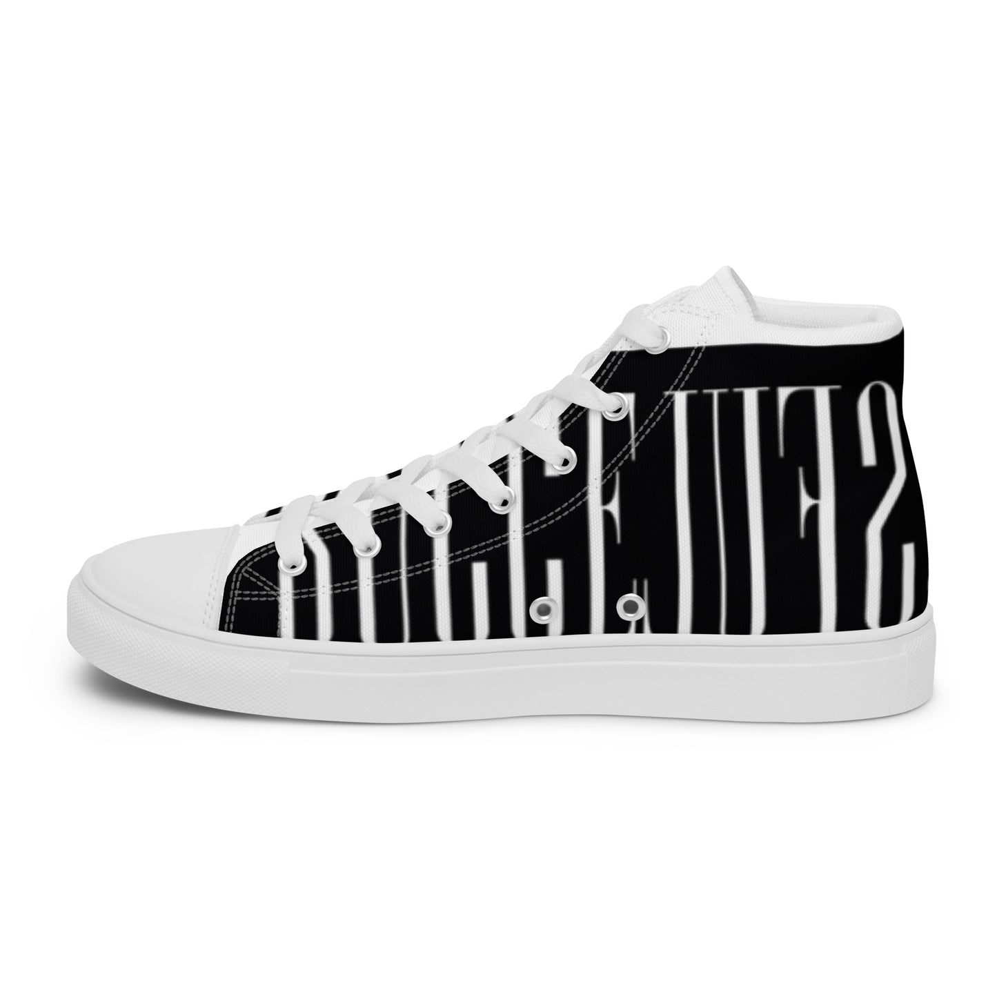 Men’s high top canvas shoes