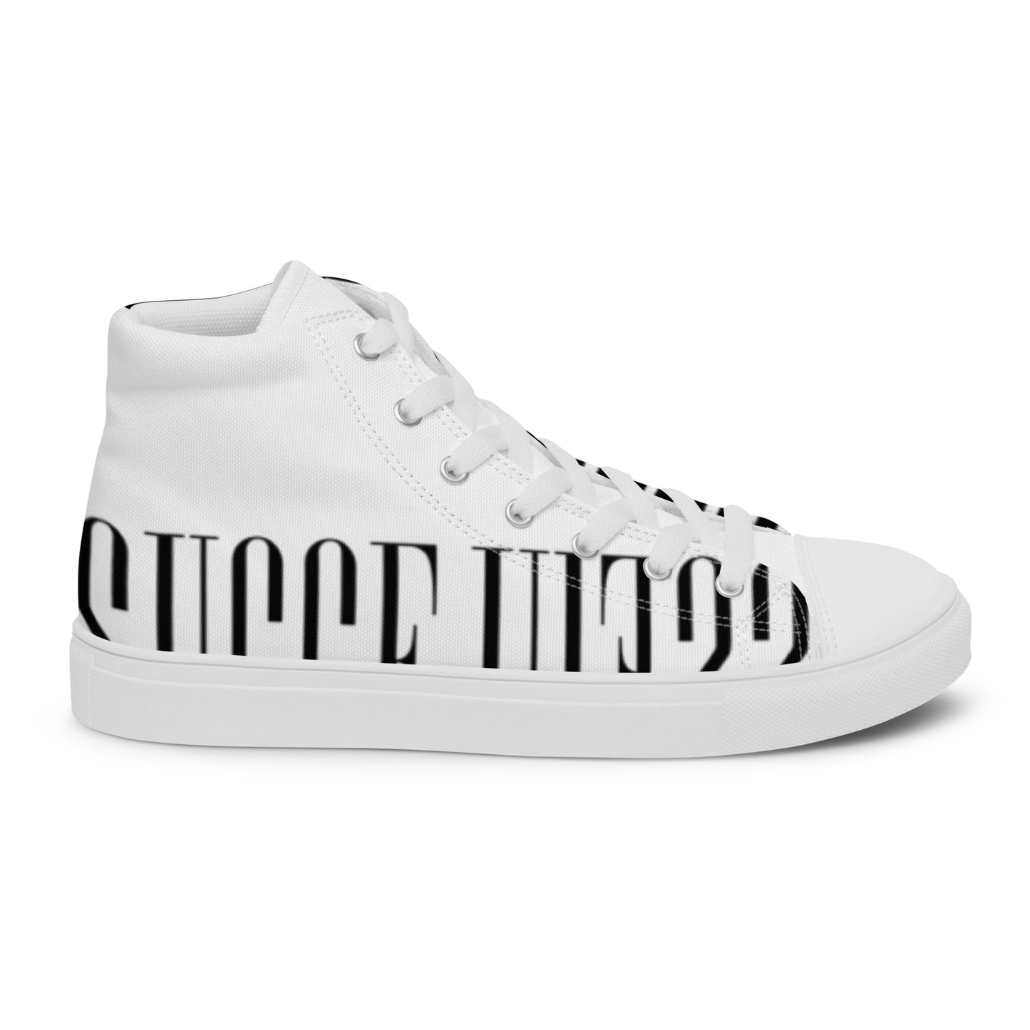 Men’s high top canvas shoes