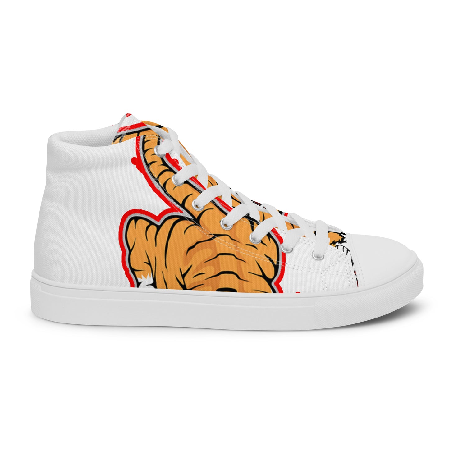Men’s high top canvas shoes