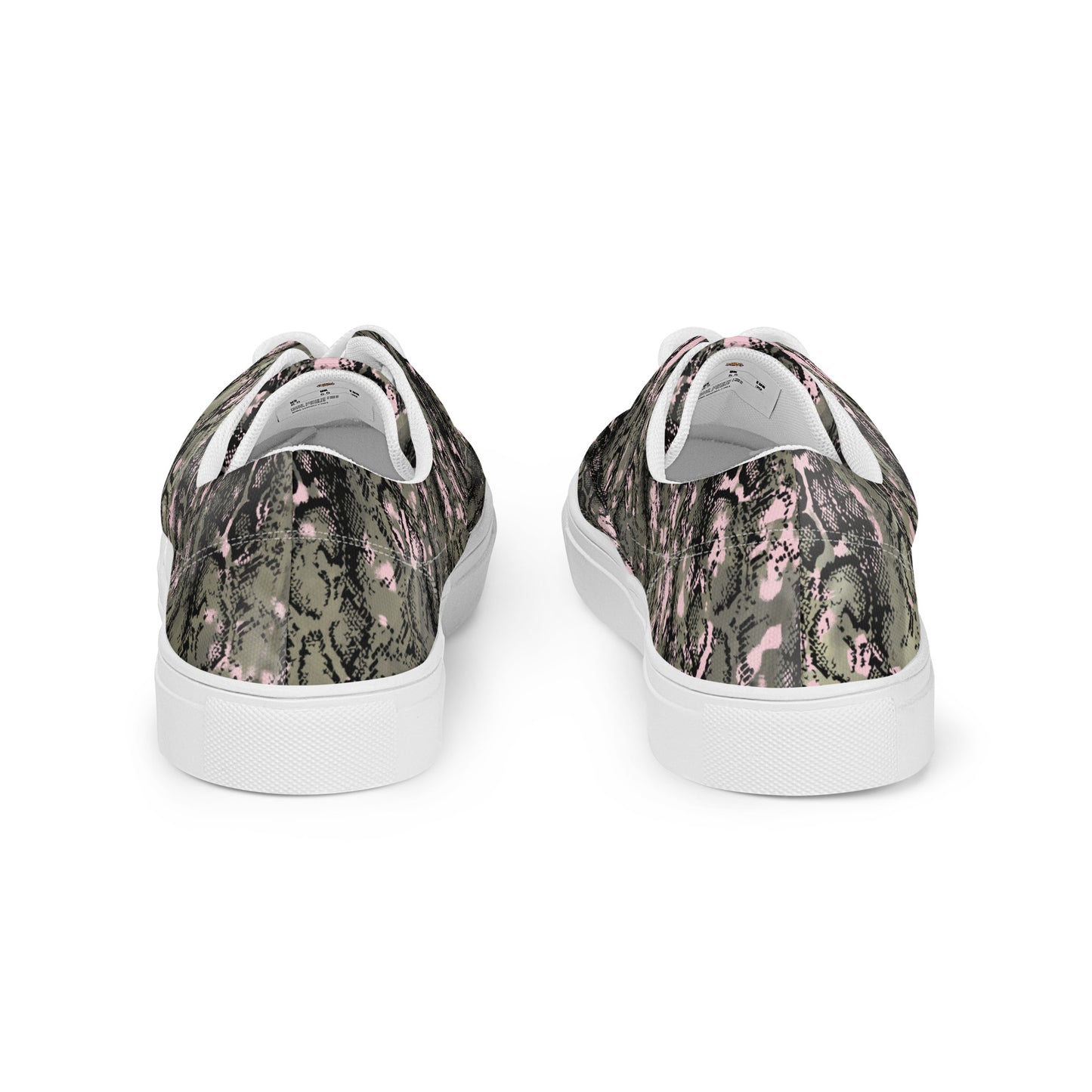 Men’s lace-up canvas shoes