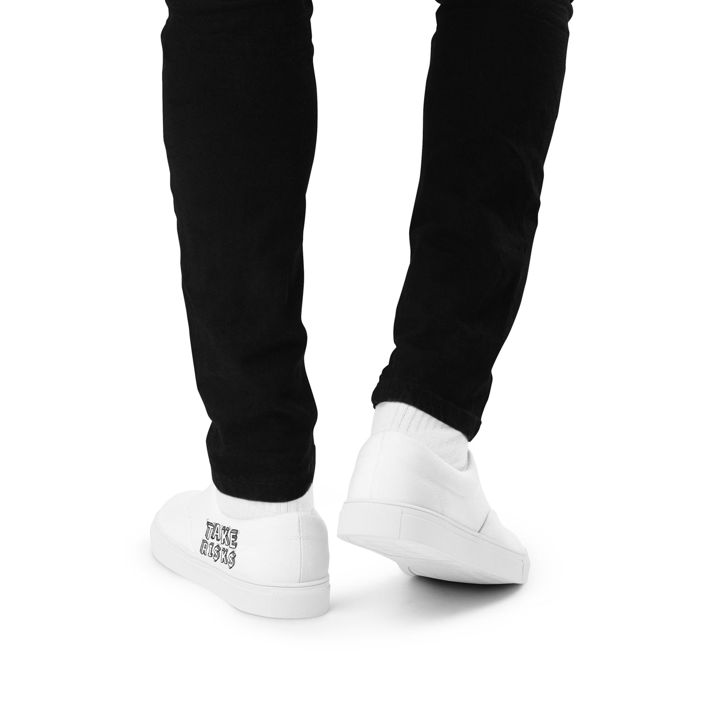 Men’s lace-up canvas shoes