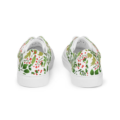 Men’s lace-up canvas shoes