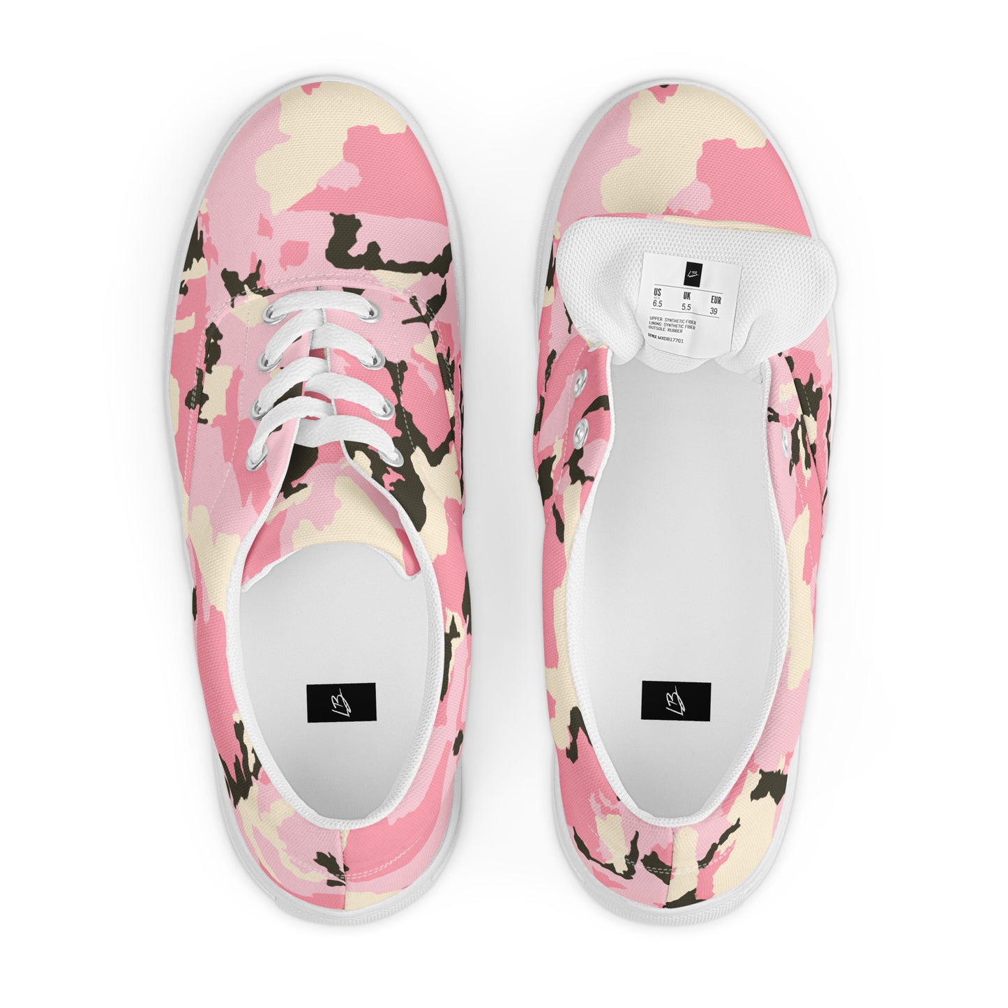Men’s lace-up canvas shoes
