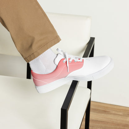 Men’s lace-up canvas shoes