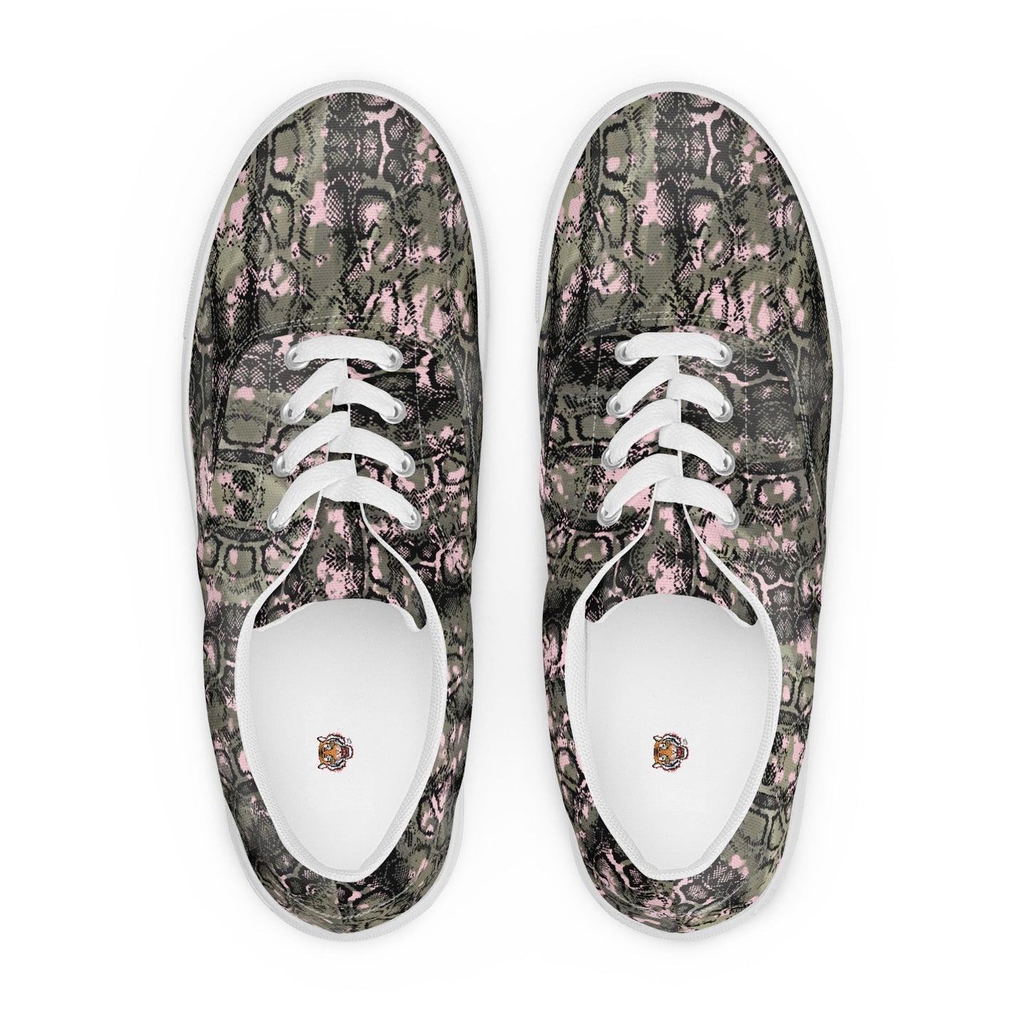 Men’s lace-up canvas shoes