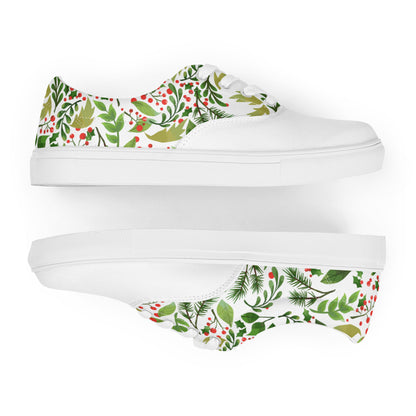 Men’s lace-up canvas shoes