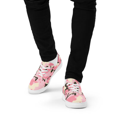 Men’s lace-up canvas shoes