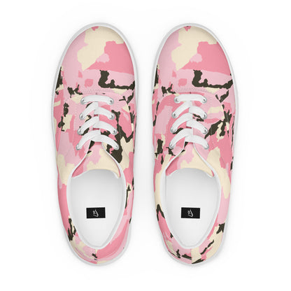 Men’s lace-up canvas shoes