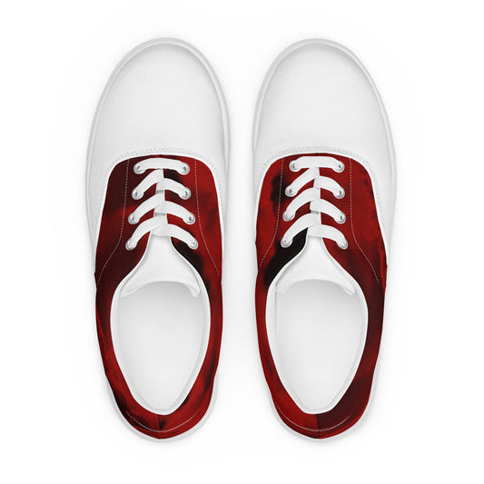 Men’s lace-up canvas shoes