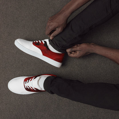 Men’s lace-up canvas shoes