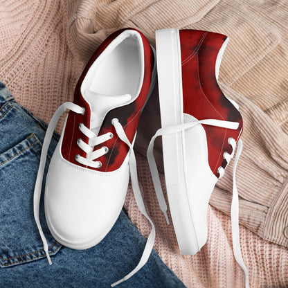 Men’s lace-up canvas shoes