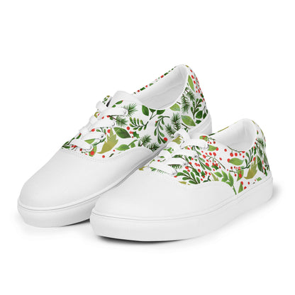 Men’s lace-up canvas shoes