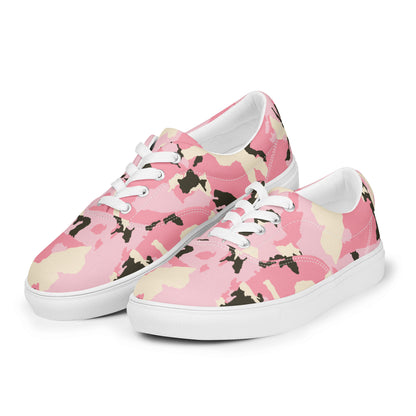 Men’s lace-up canvas shoes