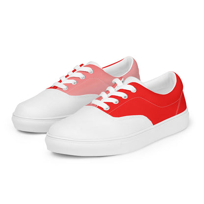 Men’s lace-up canvas shoes