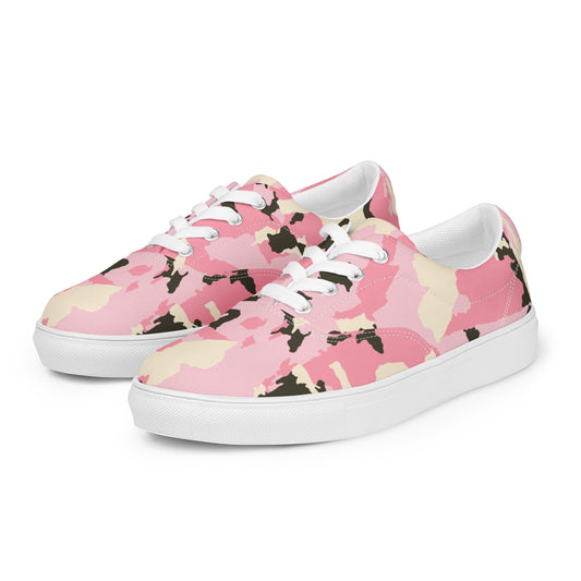 Men’s lace-up canvas shoes