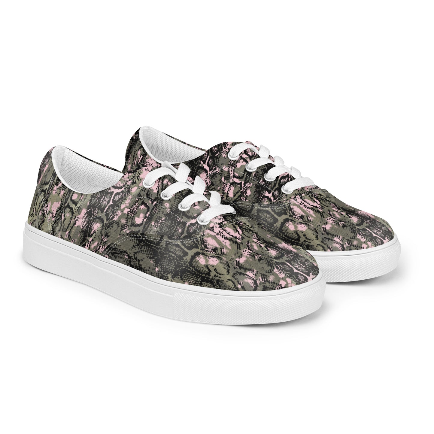 Men’s lace-up canvas shoes