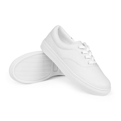 Men’s lace-up canvas shoes