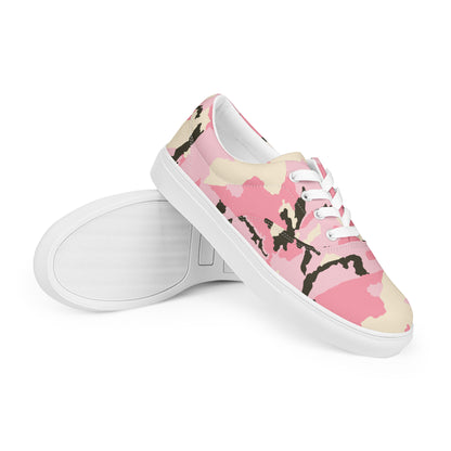 Men’s lace-up canvas shoes