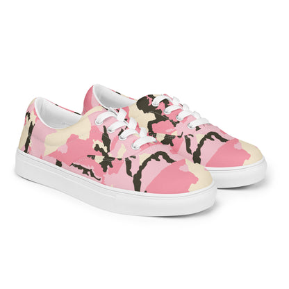 Men’s lace-up canvas shoes