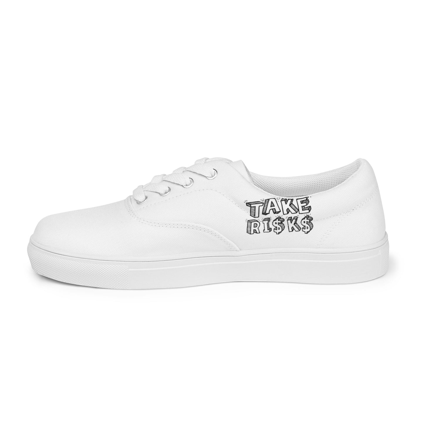 Men’s lace-up canvas shoes