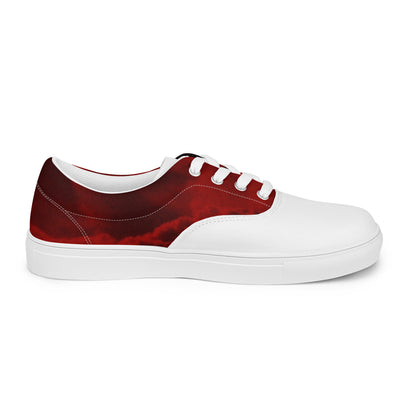 Men’s lace-up canvas shoes