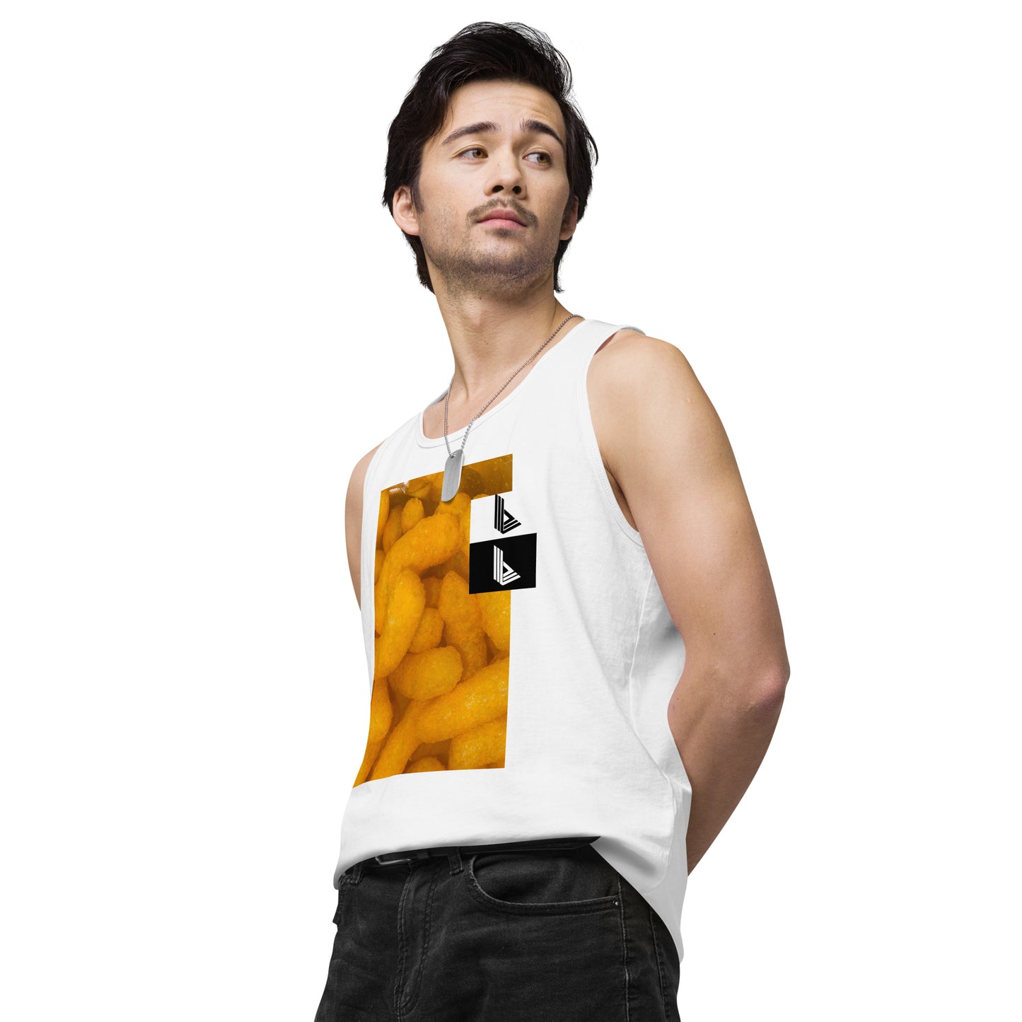 Men’s premium tank top excl l