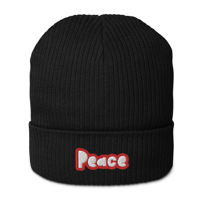 Organic ribbed beanie