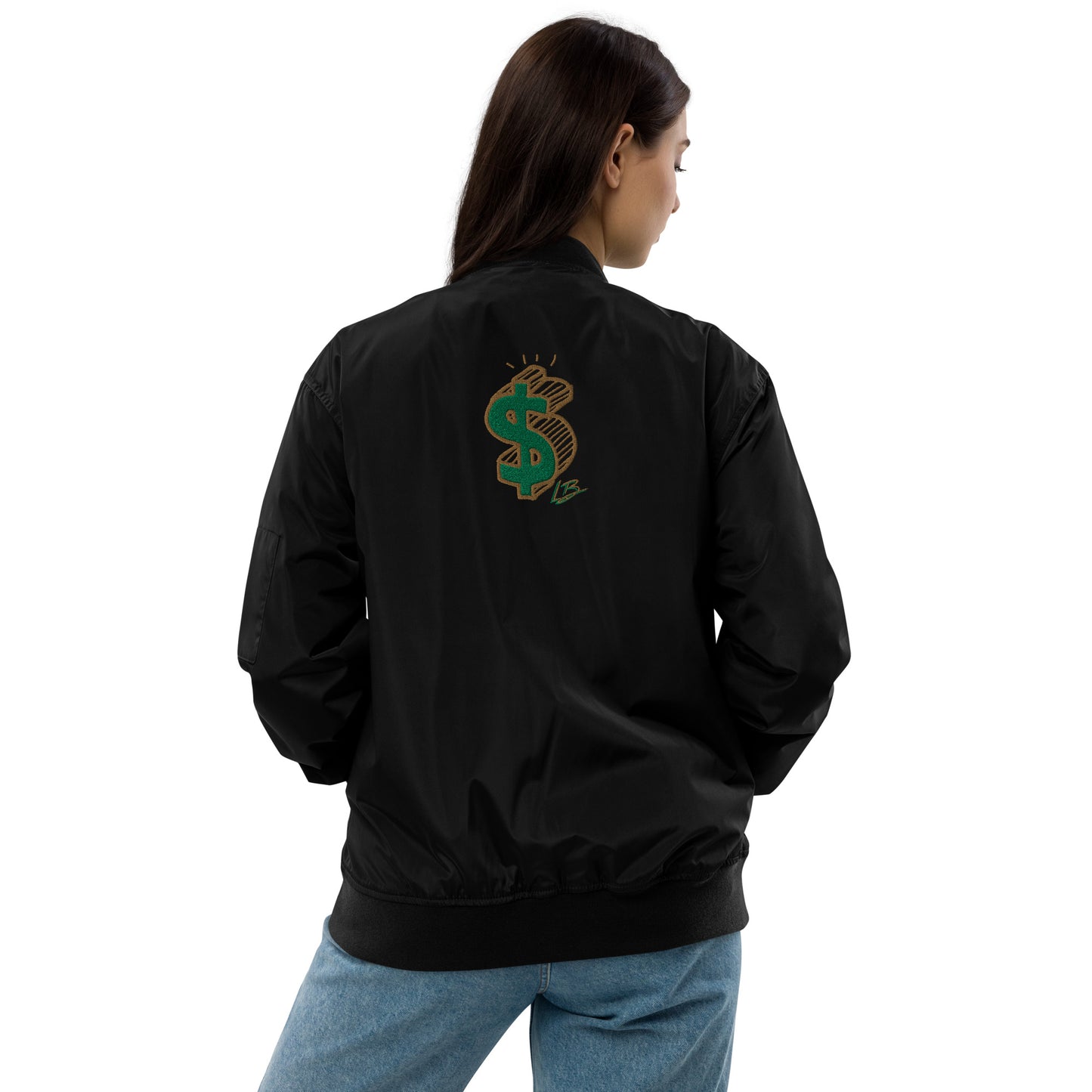 Premium recycled bomber jacket