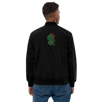 Premium recycled bomber jacket