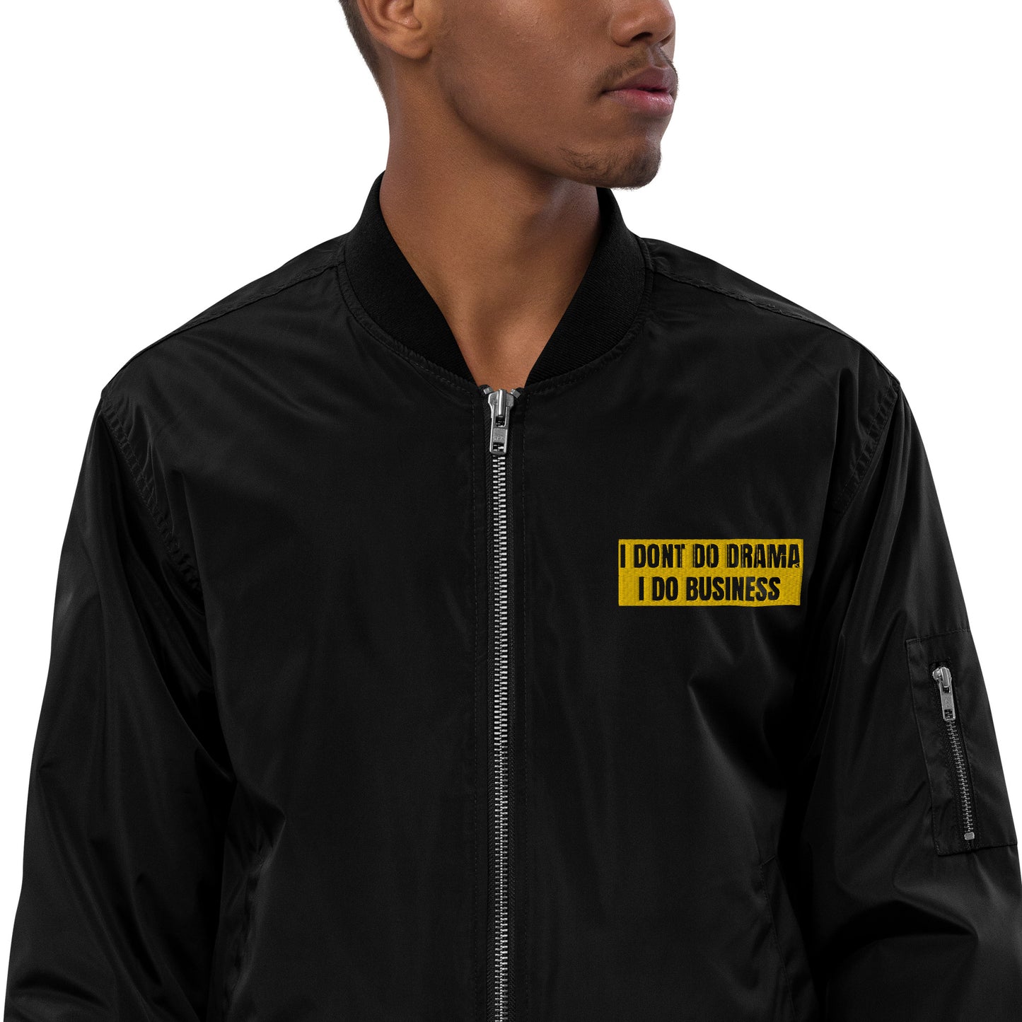 Premium recycled bomber jacket