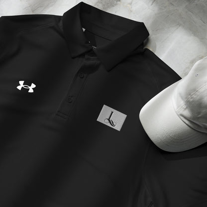 Under Armour® men's polo cursive L rare