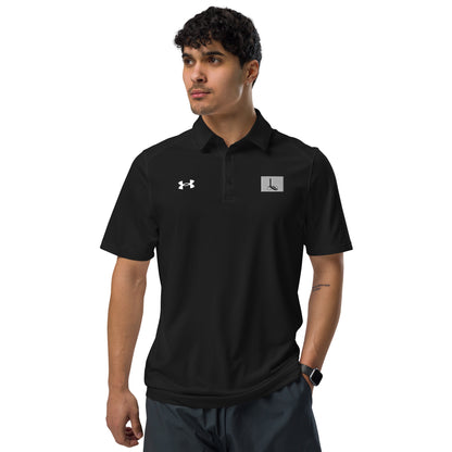 Under Armour® men's polo cursive L rare